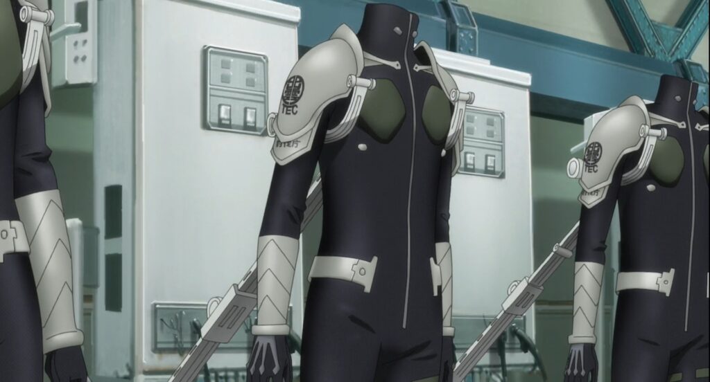 combat suit of Izumo Tech, named G-X4552