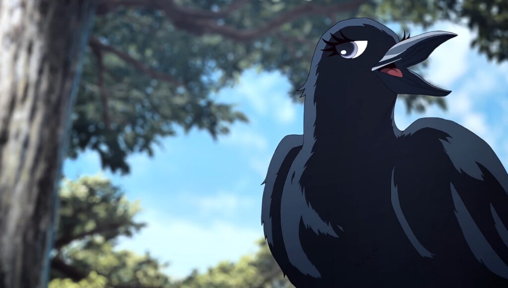 Muichiro's Messenger Crow