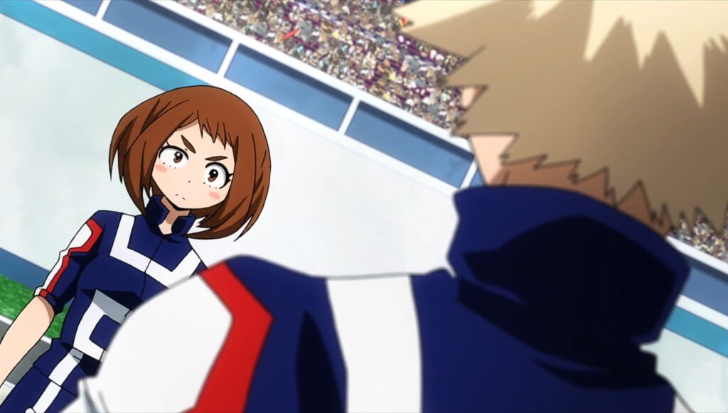 Bakugo learned in his fight with Uraraka Ochoko