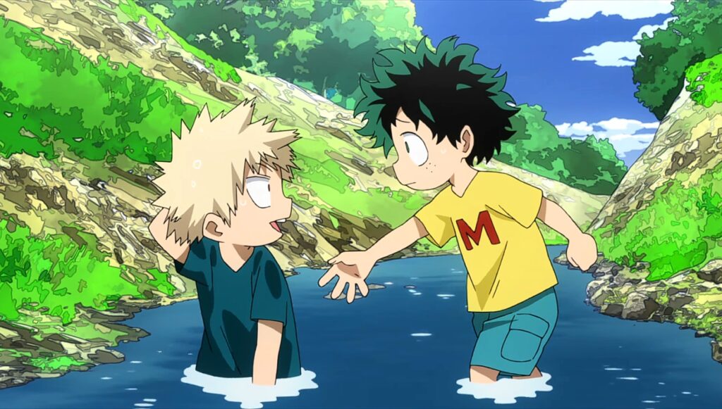 Bakugo turned into a troubled person in front of Deku