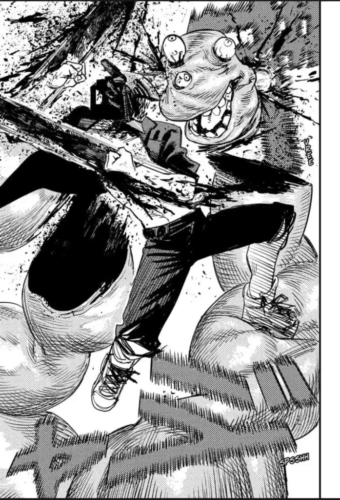 Denji managed to kill it