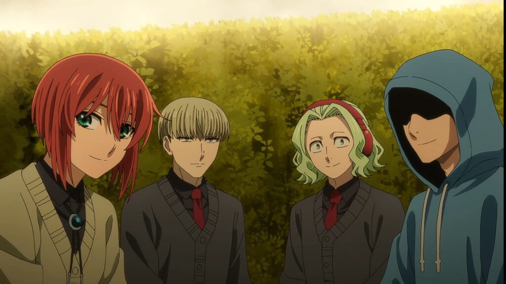 Chise gained some like-minded friends