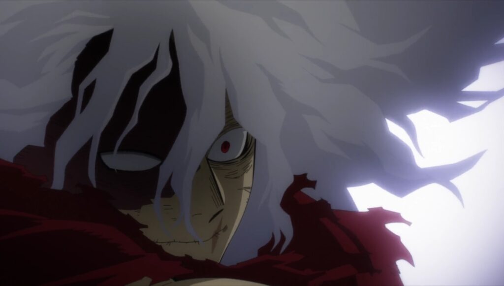 resumes to show the hero's struggle against one of the strongest villains Shigaraki Tomura