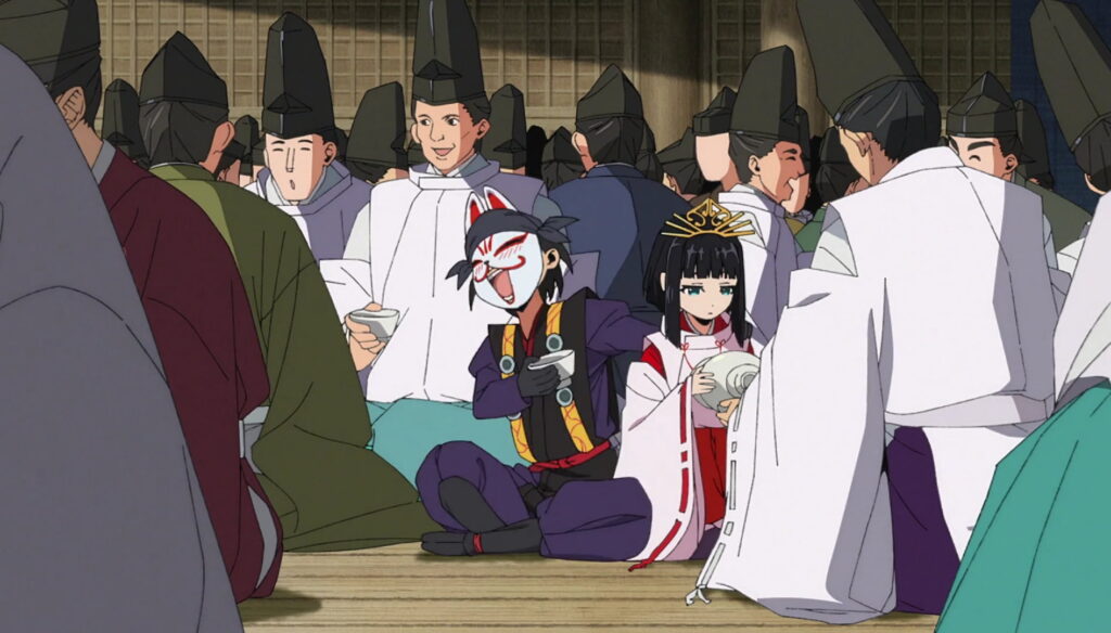 in The Elusive Samurai episode 6, it was time for celebration