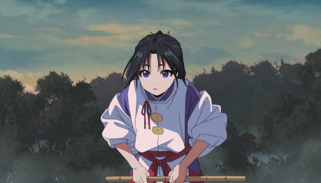 Tokiyuki was seen requesting a swordsmanship lesson from Fubuki in The Elusive Samurai episode 8